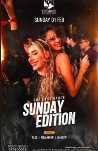 TIFFANEY BAR LOUNGE & KTV - SUNDAY EDITION