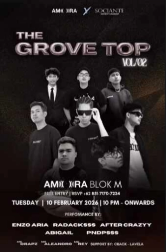 AMORA BLOK M JAKARTA - THE GROOVE TOP VOL.2