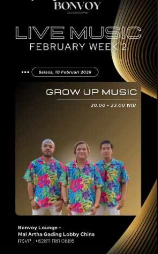 BONVOY LOUNGE KELAPA GADING JAKARTA - TUESDAY