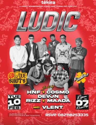 TEKIRA BLOK M JAKARTA - LUDIC