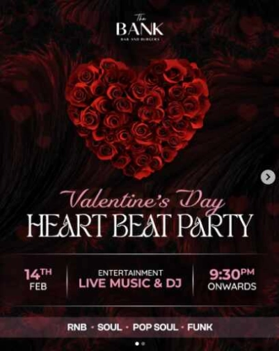 THE BA NK KUNINGAN JAKARTA - ❤️VALENTINE’S NIGHT AT THE BANK ❤️