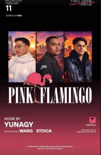 TWO FOLD GUNAWARMAN JAKARTA - PINK FLAMINGO