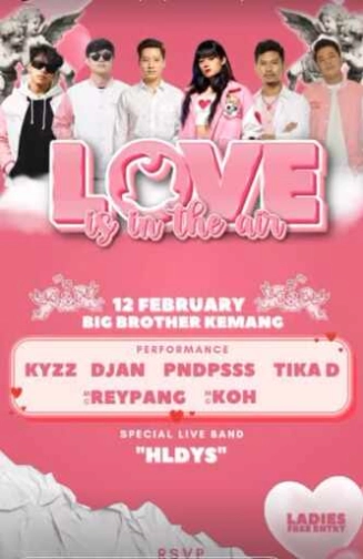 BIG BROTHER KEMANG JAKARTA - LOVE IS IN THE AIR