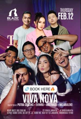 BLAZE SCBD JAKARTA - THURSDAY