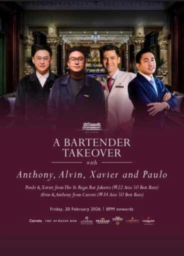 CARROTS BAR SCBD JAKARTA - A BARTENDER TAKEOVER