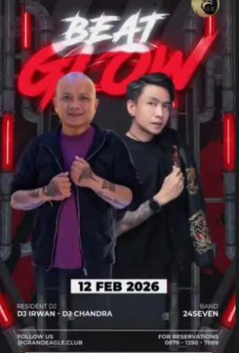 GRAND EAGLE CLUB PENJARINGAN JAKARTA - BEAT GLOW
