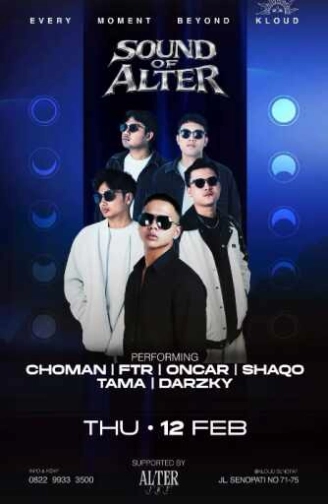 KLOUD SKY DINING & LOUNGE SENOPATI JAKARTA - SOUND OF ALTER