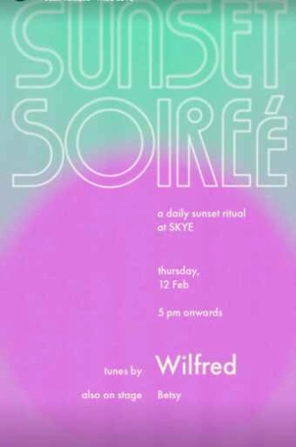 SKYE MENTENG JAKARTA - SUNSET SOIREE