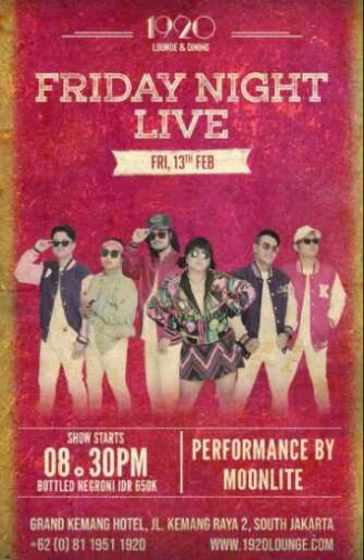 1920 LOUINGE KEMANG JAKARTA - FRIDAY NIGHT LIVE