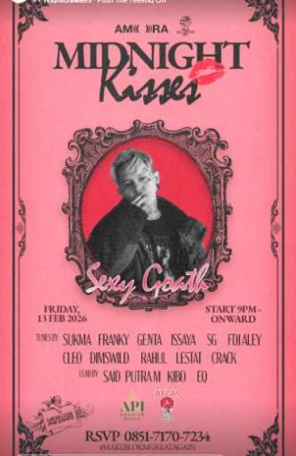 AMORA BLOK M JAKARTA - MIDNIGHT KISSES