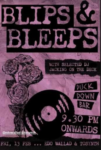 DUCK DOWN GUNAWARMAN JAKARTA - BLIPS & BLEEPS