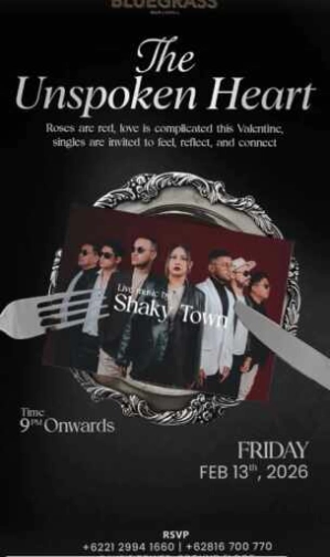 BLUEGRASS SETIABUDI JAKARTA - THE UNSPOKEN HEART