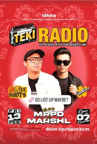 TEKIRA BLOK M JAKARTA - TEKI RADIO