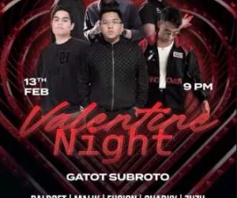 WHITE RABIT GATOT SUBROTO JAKARTA  VALENTINE NIGHT