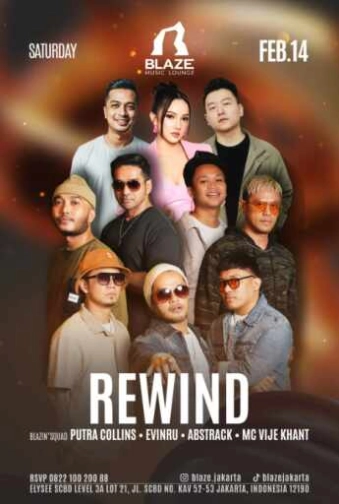 BLAZE SCBD JAKARTA - SATURDAY