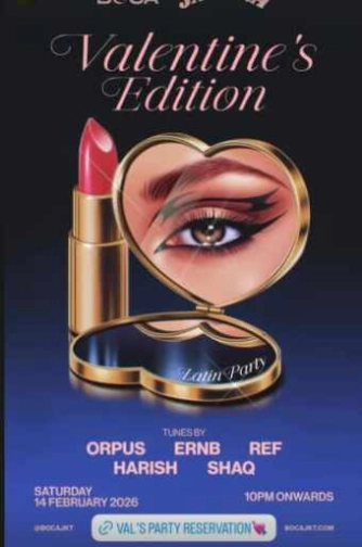 BOCA SETIABUDI JAKARTA - VALENTINE