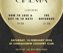 CORK  SCREW SENAYAN JAKARTA  MOONLIGHT CINEMA