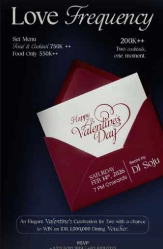 J SPARROW KUNINGAN JAKARTA - LOVE FREQUENCY