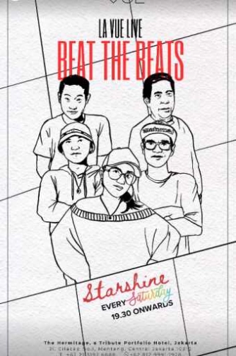 LA VUE ROOFTOP BAR MENTENG JAKARTA - BEAT THE BEATS