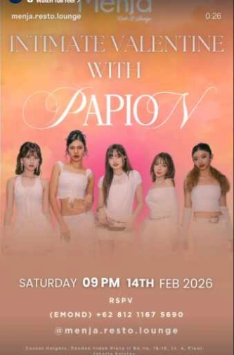 MENJA RESTO GADING SERPONG - INTIMATE VALENTINE