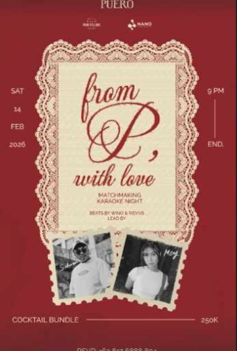 PUERO SENOPATI JAKARTA - FROM P , WITH LOVE