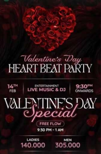 THE BANK KUNINGAN JAKARTA - HEART BEAT PARTY