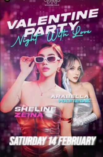 WOODEN BAR RESTO GADING SERPONG - VALENTINE PARTY