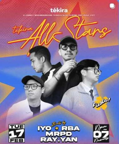 TEKIRA BLOK M JAKARTA - TUESDAY