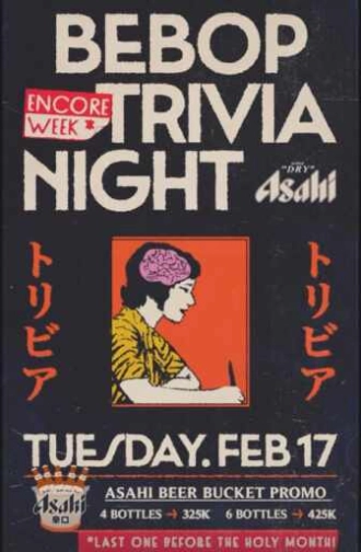 BEBOP JAKARTA - TRIVIA NIGHT