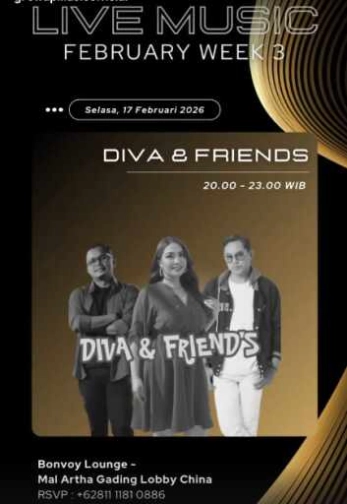 BONVOY LOUNGE KELAPA GADING JAKARTA - TUESDAY