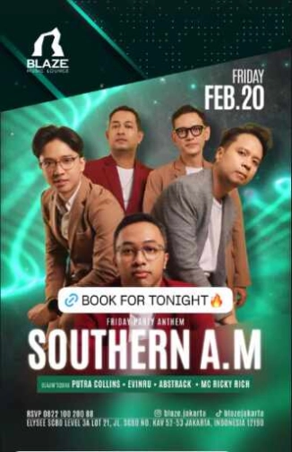 BLAZE SCBD JAKARTA - FRIDAY