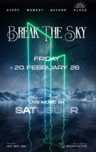 KLOUD SKY DINING & LOUNGE SENOPATI JAKARTA - BREAK THE SKY