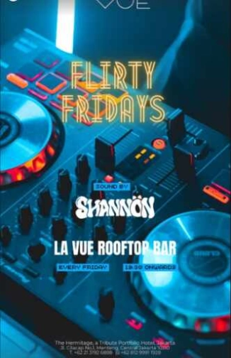 LA VUE ROOFTOP MENTENG JAKARTA - FLIRTY FRIDAYS
