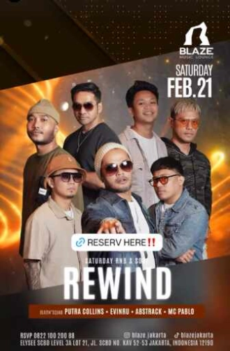 BLAZE SCBD JAKARTA - SATURDAY