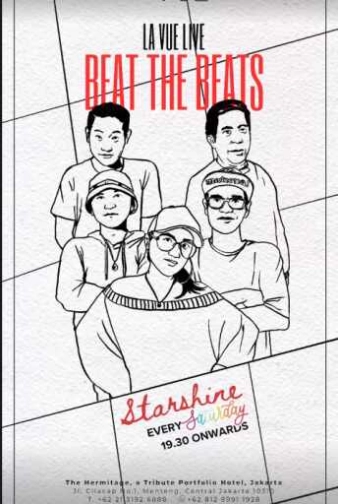 LA VUE ROOFTOP BAR MENTENG JAKARTA - BEAT THE BEATS