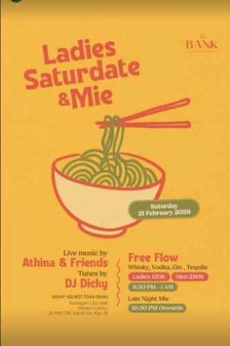 THE BANK KUNINGAN JAKARTA - SATURDATE