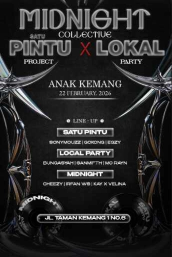 ANAK KEMANG CAFE JAKARTA - MIDNIGHT COLLECTIVE