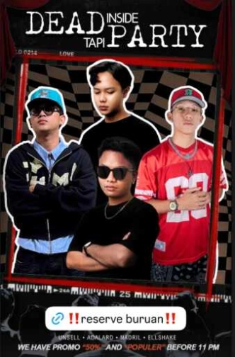 BABLAS KEMANG JAKARTA - DEAD INSIDE TAPI PARTY