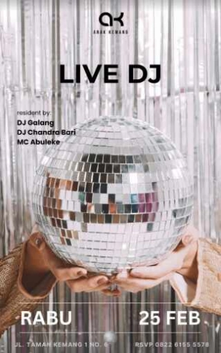 ANAK KEMANG CAFE JAKARTA - WEDNESDAY