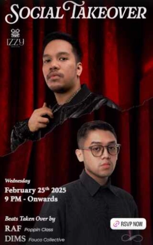 IZZY SOCIAL CLUB GUNAWARMAN JAKARTA - SOCIAL TAKEOVER