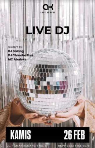 ANAK KEMANG CAFE JAKARTA - THURSDAY