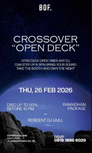 BOF KEMANG JAKARTA - CROSSOVER
