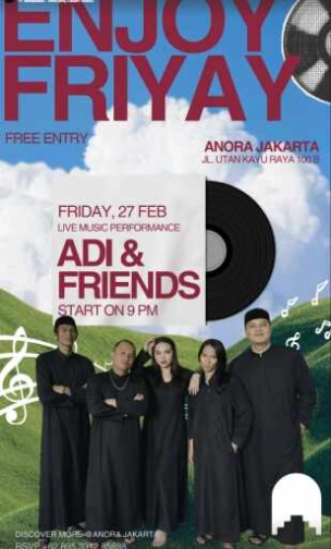 ANORA MATRAMAN JAKARTA - ENJOY FRIYAY