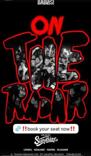 BABLAS KEMANG JAKARTA - ON THE RADAR