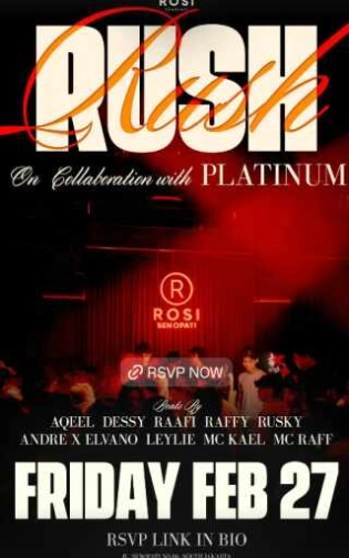 ROSI SENOPATI JAKARTA - RUSH