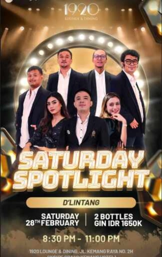 1920 LOUNGE KEMANG JAKARTA - SATURDAY SPOTLIGHT