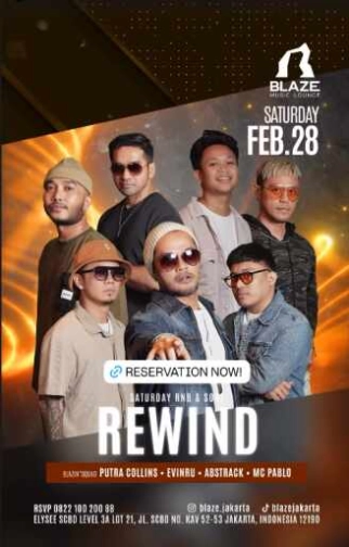 BLAZE SCBD JAKARTA - SATURDAY