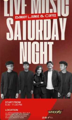 BONVOY LOUNGE KELAPA GADING JAKARTA - SATURDAY NIGHT