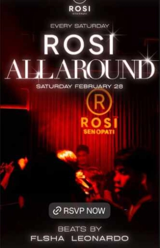 ROSI SENOPATI JAKARTA - SATURDAY