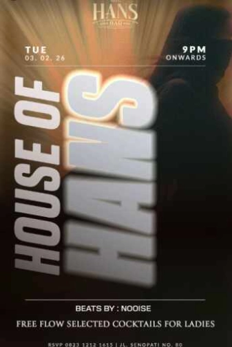 MR HANS SENOPATI JAKARTA - HOUSE OF HANS